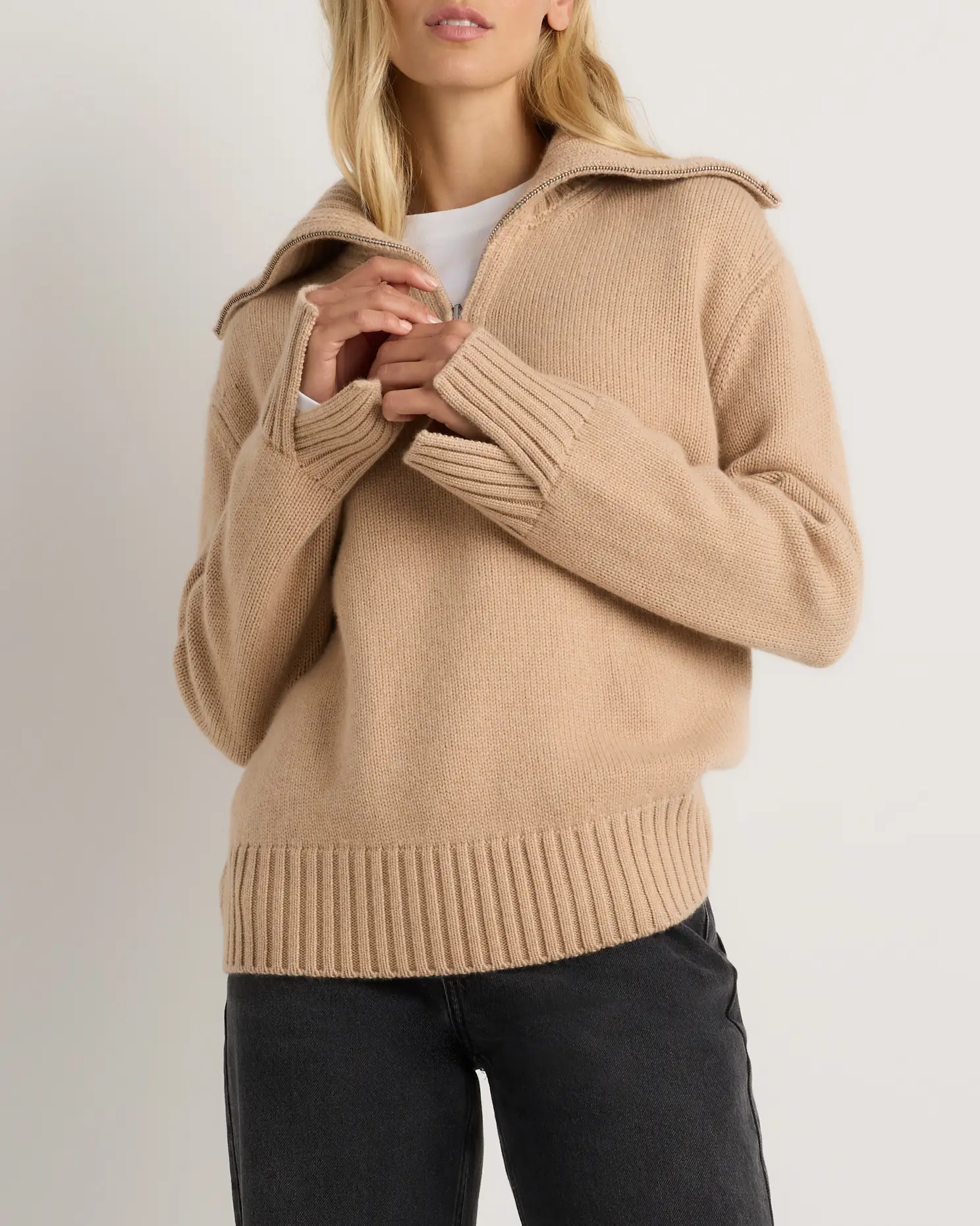 Cashmere 1/4 Zip